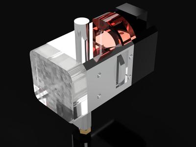 Biqu H2 V2S Lite Extruder Mockup