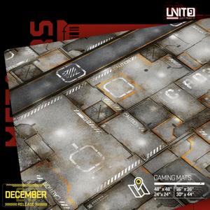 Concrete City - multi-format gaming mat
