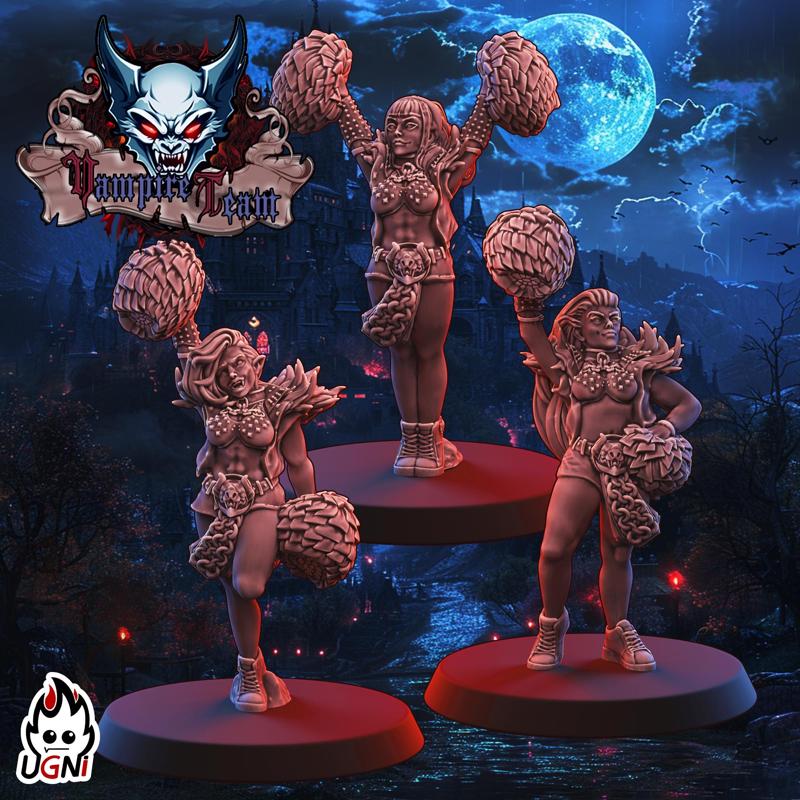 Cheerleader x3 - Vampires