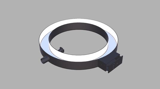 3D Printable Light Ring (Halo) for making video's