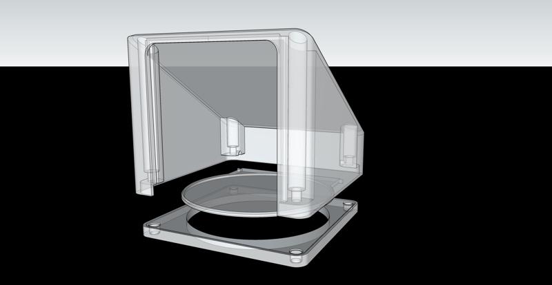 Outdoor 4in/100mm vent cover