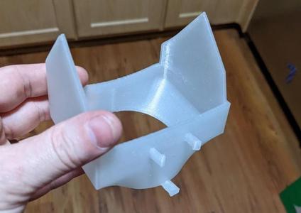 Whirlpool refridgerator ice chute