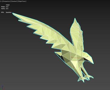 Low Poly Eagle