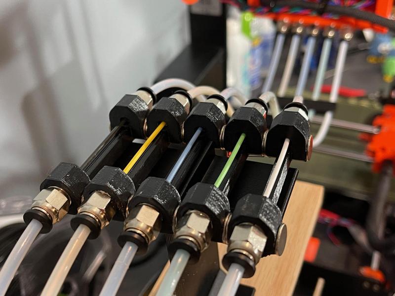 PTFE Open Adjustment Coupler Spacer and Riser for MMU - Magnetically Soft Joined