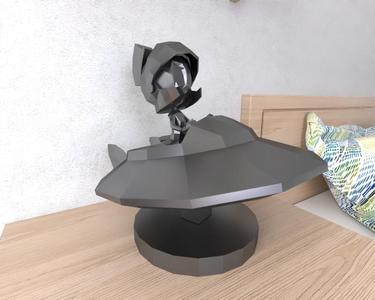 Marvin Alien Lowpoly