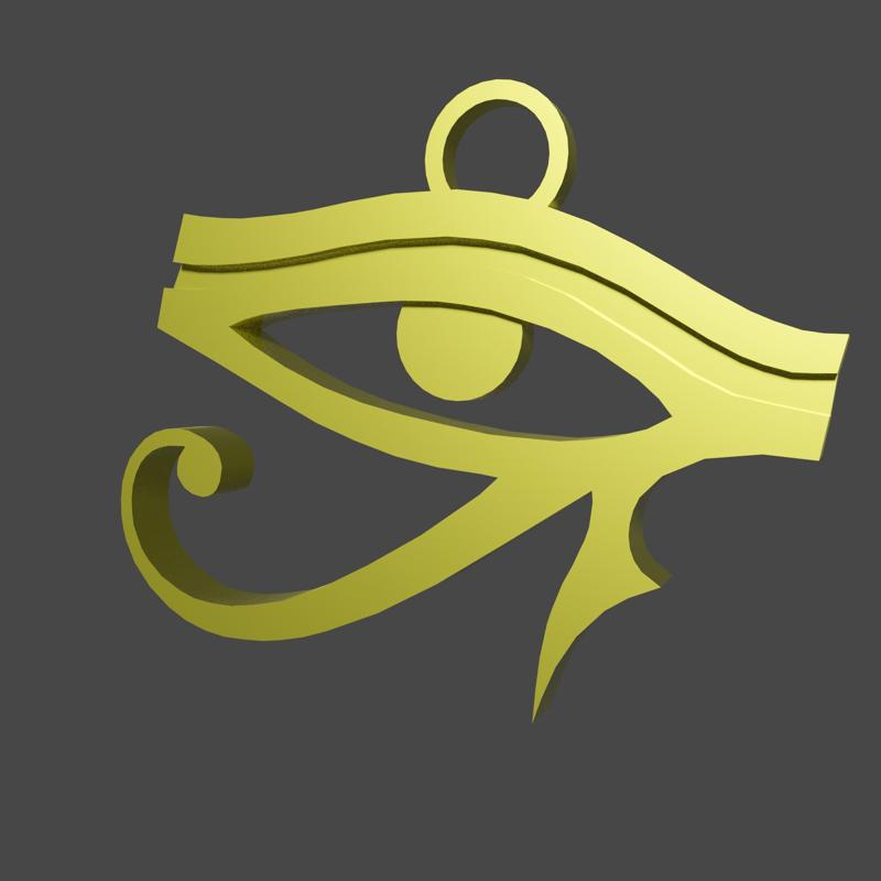 Eye of Ra Keychain