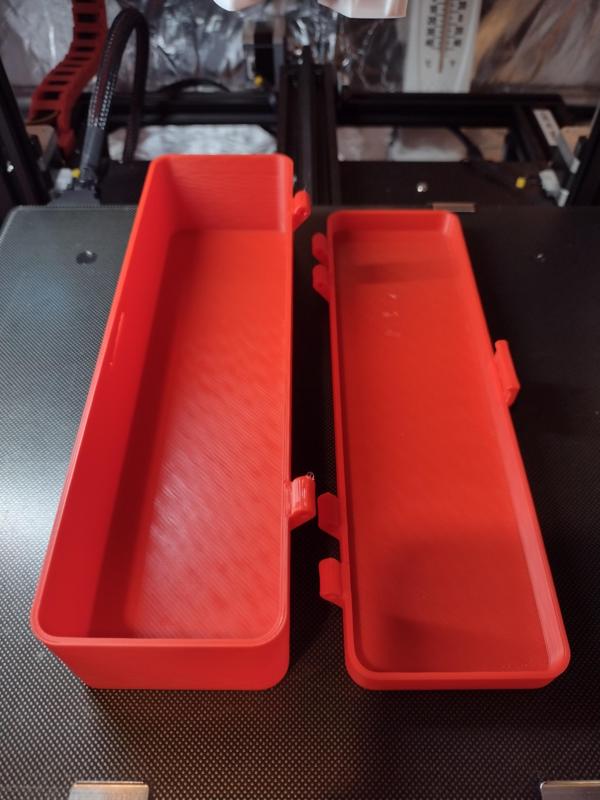 Storage Box with Hinge (Soldering Iron Case)