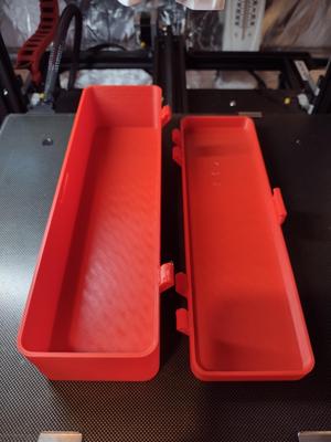 Storage Box with Hinge (Soldering Iron Case)