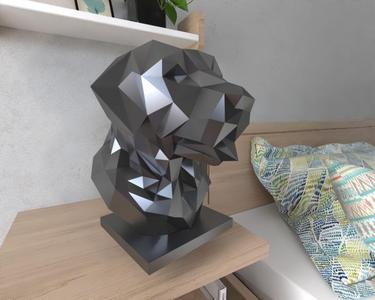 Labrador Dog lowpoly
