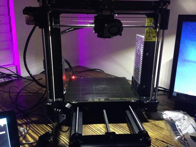 Prusa MK3 LED Strip Mount
