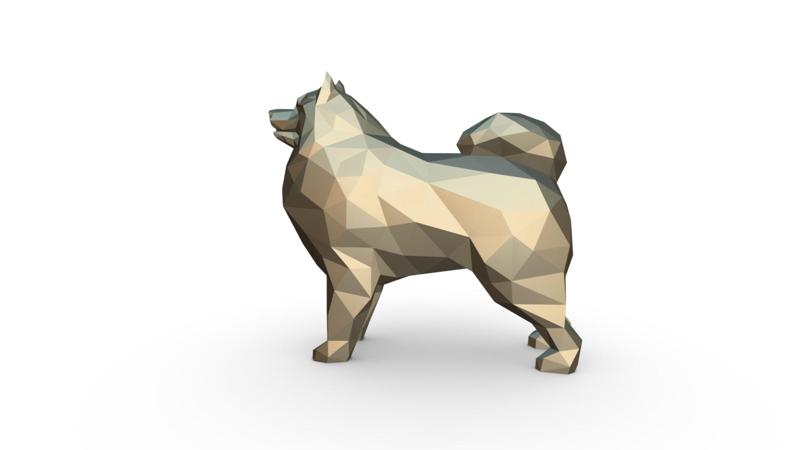 Samoyed figure