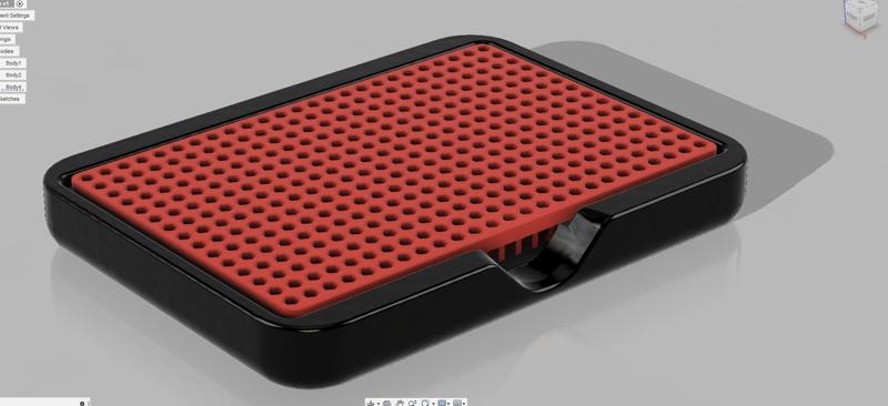 Self Draining Soap Dish