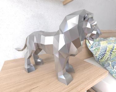 Lion Lowpoly