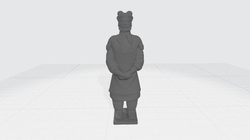 Terracotta Warriors General 3D Model 3D print model
