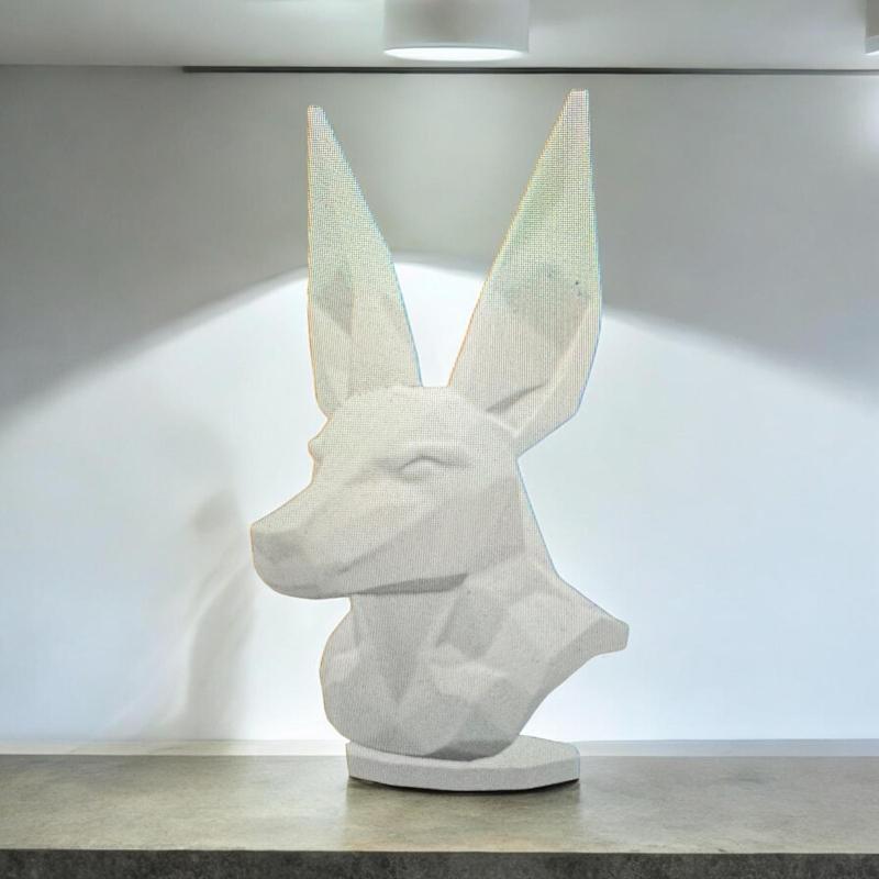 bust of Anubis low poly