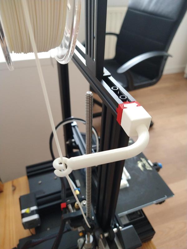 Spiral Filament Guide for Ender 3