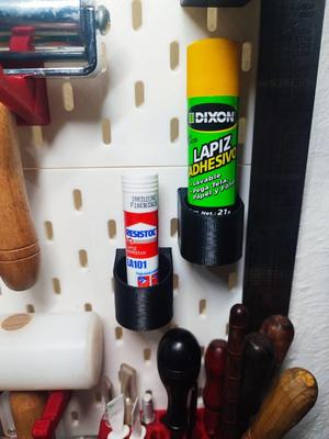 Skadis glue stick holder