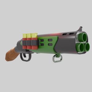 Helldivers 2 SG-22 Bush Whacker Shotgun Pistol / Weapon Prop Toy Military 3mf