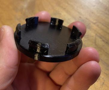Without logo - Rim Cap Radkappe Smart 451 Felge Remix