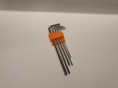 Hex key, Allen key wrench tool holder
