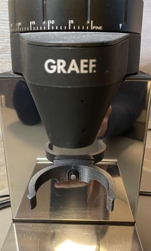 Graef CM 850 Coffee Grinder Portafilter Holder