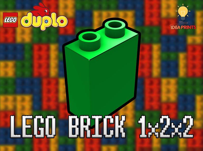 Lego Duplo Brick 1x2x2 #76371