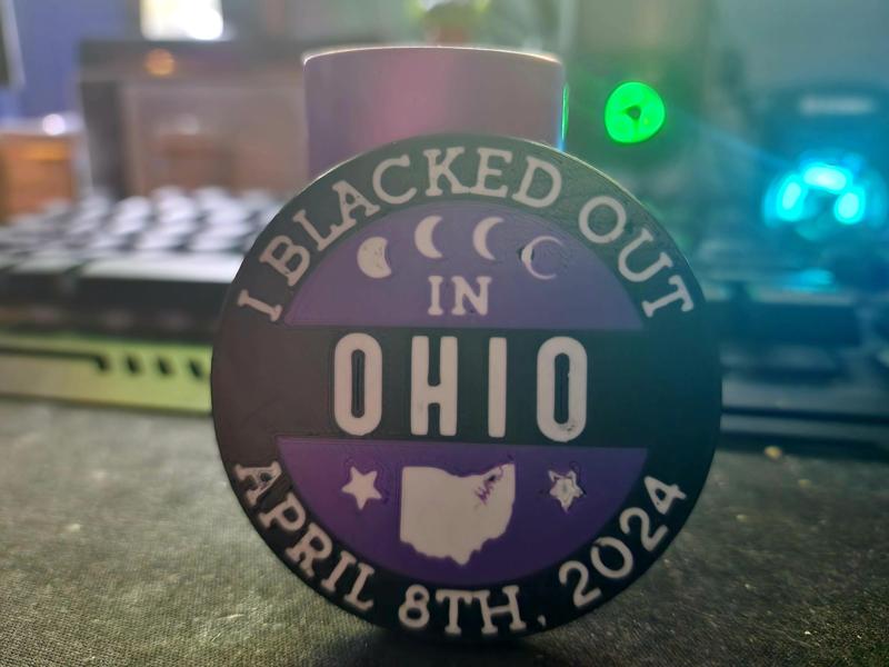 Eclipse 2024- I Blacked Out Coin