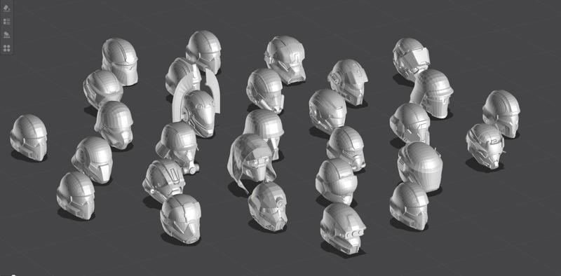 Helldiver 2 Helmet Collection