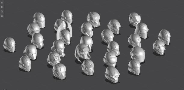 Helldiver 2 Helmet Collection