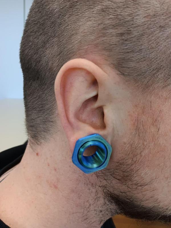 thunnel for ears 20 mm width