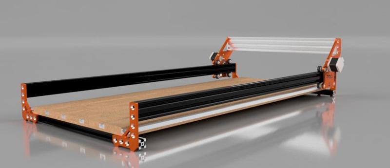 Masuter Pro upgraded plates and Stock gantry plates