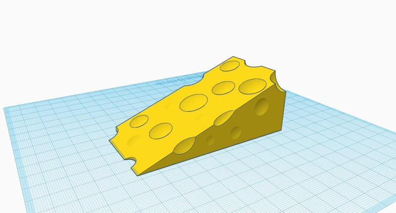 Cheese Slice Door Stopper