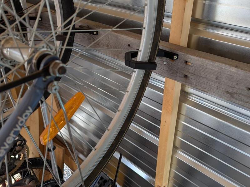 Vertical Bike Storage Wall Hook