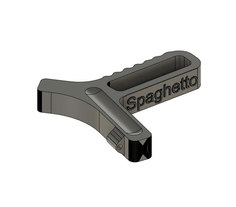 Sphaghetti Gun, shoots spaghetti