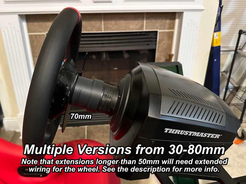 Thrustmaster Reinforced Wheel Hub Extension