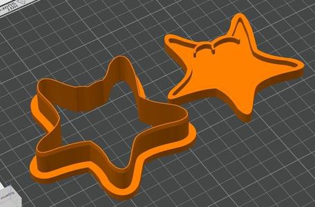 Culona Star Cookie Cutting Star