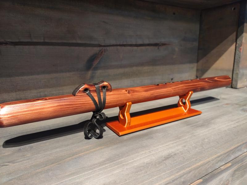 Flute Stand and Instrument Holder for Tabletop Horizontal