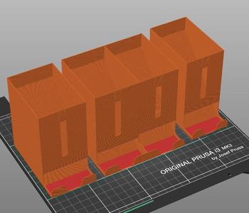 OB tampon dispenser Normal + Mini | Fast print + seperate Version