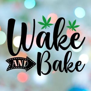 420 Stamp Wake and Bake  Cookie Cutter