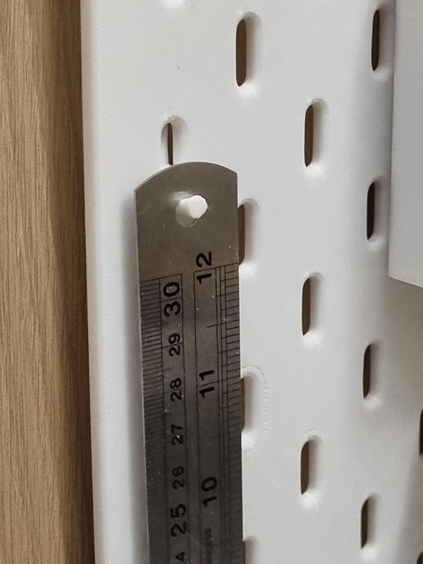Skadis Ruler Holder 5mm