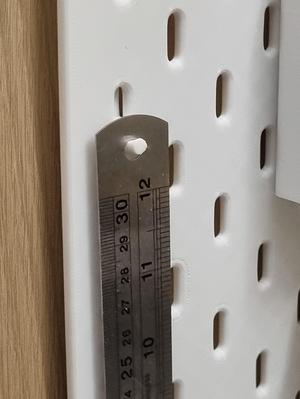 Skadis Ruler Holder 5mm