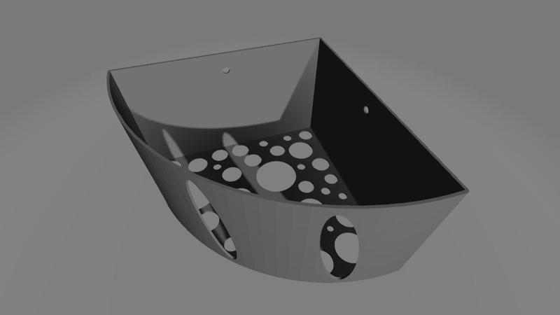 Shower shelf ver 1 / Polička do koupelny