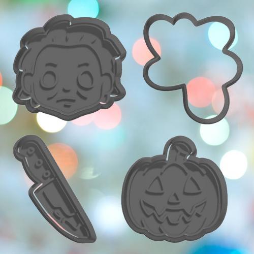 Halloween Michael Cookie Cutter Set