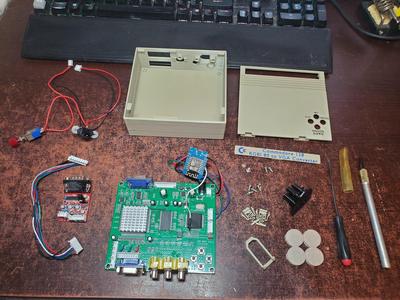 Commodore 128 RGBI-to-RGBA adapter project