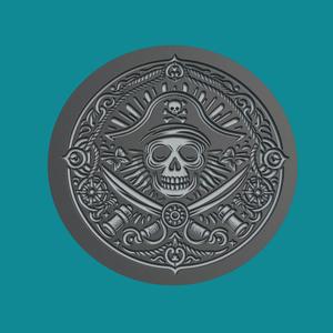 Pirate Medallion