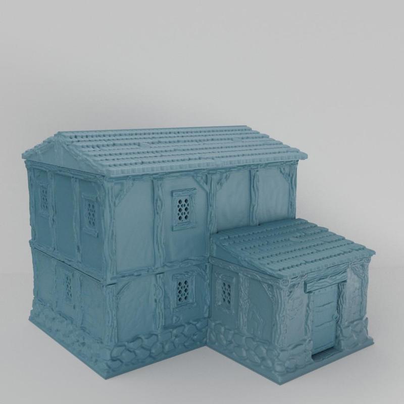Town Tavern - Tabletop Terrain - 28 MM