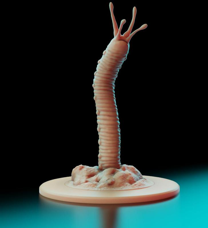 Tunnel Worm - Final Fantasy XI Fan Sculpt