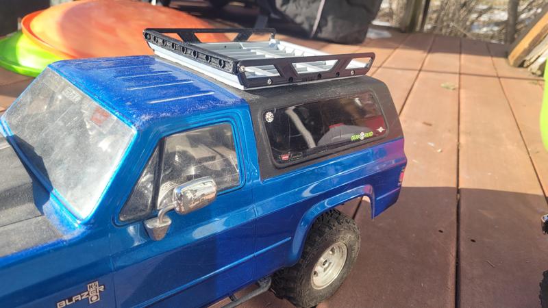 CGRC R type roof rack curved base