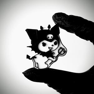 Kuromi Keychain Hello Kitty easy filament change! devil kuromi anime