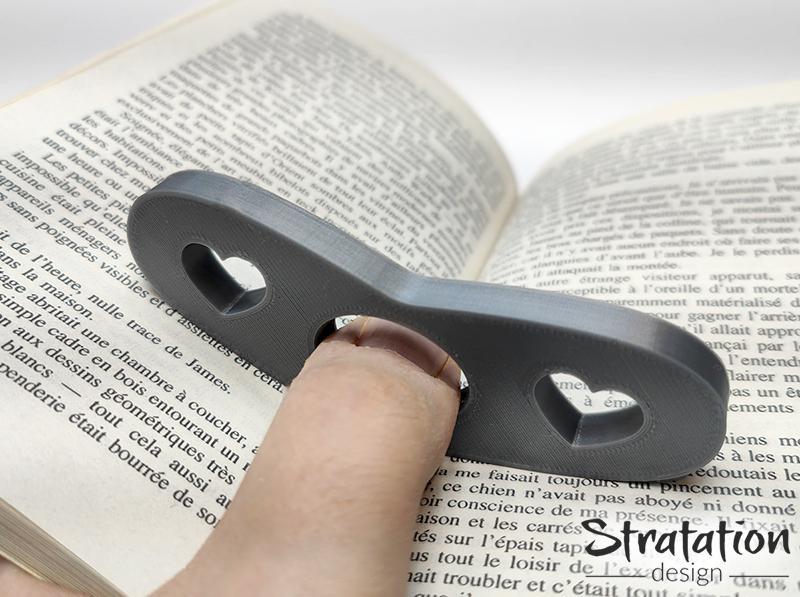 Thumb Ring Page Holders Romance